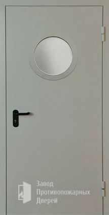 Фото двери «Однопольная с круглым стеклом EI-30» в Пушкино
