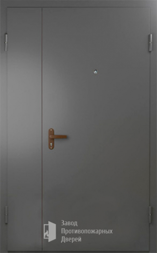 Фото двери «Техническая дверь №6 полуторная» в Пушкино