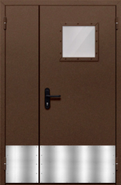 Фото двери «Полуторная с отбойником №35» в Пушкино